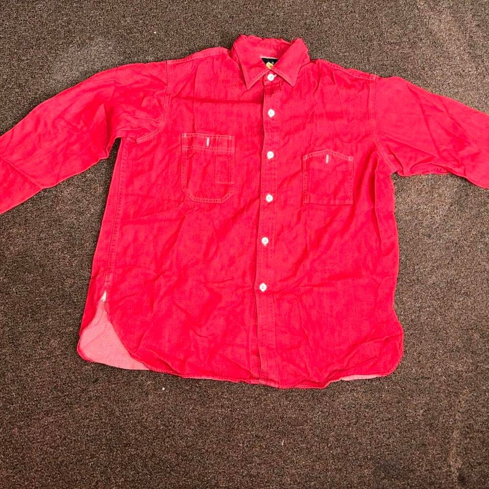 Apc Men's Red Shirt